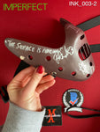 INK_003 - Hannibal Lecter Mask (IMPERFECT) Autographed By Ice Nine Kills members Spencer Charnas, Dan Sugarman, Joe Occhiuti, Ricky Armellino & Patrick Galante