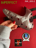 INK_005 - Hannibal Lecter Mask (IMPERFECT) Autographed By Ice Nine Kills members Spencer Charnas, Dan Sugarman, Joe Occhiuti, Ricky Armellino & Patrick Galante