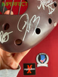 INK_006 - Hannibal Lecter Mask (IMPERFECT) Autographed By Ice Nine Kills members Spencer Charnas, Dan Sugarman, Joe Occhiuti, Ricky Armellino & Patrick Galante