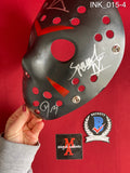 INK_015 - Jason Voorhees Mask Autographed By Ice Nine Kills members Spencer Charnas, Dan Sugarman, Joe Occhiuti, Ricky Armellino & Patrick Galante