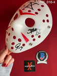 INK_016 - Jason Voorhees Mask Autographed By Ice Nine Kills members Spencer Charnas, Dan Sugarman, Joe Occhiuti, Ricky Armellino & Patrick Galante