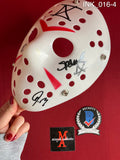 INK_016 - Jason Voorhees Mask Autographed By Ice Nine Kills members Spencer Charnas, Dan Sugarman, Joe Occhiuti, Ricky Armellino & Patrick Galante