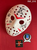 INK_016 - Jason Voorhees Mask Autographed By Ice Nine Kills members Spencer Charnas, Dan Sugarman, Joe Occhiuti, Ricky Armellino & Patrick Galante