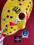 INK_019 - Jason Voorhees Mask Autographed By Ice Nine Kills members Spencer Charnas, Dan Sugarman, Joe Occhiuti, Ricky Armellino & Patrick Galante