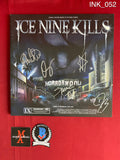 INK_052 - Ice Nine Kills "Welcome To Horrorwood" Vinyl Record Autographed By Ice Nine Kills members Spencer Charnas, Dan Sugarman, Joe Occhiuti, Ricky Armellino & Patrick Galante