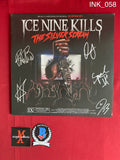 INK_058 - Ice Nine Kills "The Silver Scream" Vinyl Record Autographed By Ice Nine Kills members Spencer Charnas, Dan Sugarman, Joe Occhiuti, Ricky Armellino & Patrick Galante