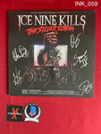 INK_059 - Ice Nine Kills "The Silver Scream" Vinyl Record Autographed By Ice Nine Kills members Spencer Charnas, Dan Sugarman, Joe Occhiuti, Ricky Armellino & Patrick Galante