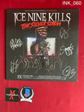 INK_060 - Ice Nine Kills "The Silver Scream" Vinyl Record Autographed By Ice Nine Kills members Spencer Charnas, Dan Sugarman, Joe Occhiuti, Ricky Armellino & Patrick Galante