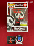 JACK_002 - Ghost Face 1607 Ghost Face AMAZON Exclusive Funko Pop! Autographed By Jack Quaid