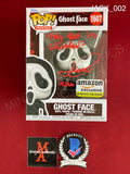 JACK_002 - Ghost Face 1607 Ghost Face AMAZON Exclusive Funko Pop! Autographed By Jack Quaid