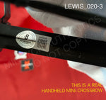 LEWIS_020 - Real Handheld  Mini-Crossbow Autographed By Juliette Lewis