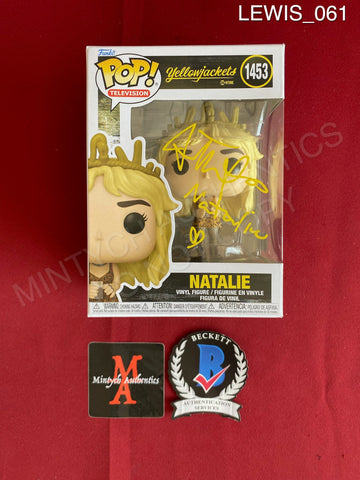 LEWIS_061 - Yellowjackets 1453 Natalie Funko Pop! Autographed By Juliette Lewis