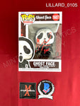 LILLARD_0105 - Ghost Face 1607 Funko Pop! Autographed By Matthew Lillard