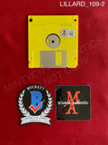 LILLARD_109 - 3.5" Vintage Floppy Disk 3.5" Vintage Floppy Disk Autographed By Matthew LillardÊ