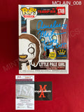 MCLAIN_008 - Terrifier 1749 Little Pale Girl Funko Pop! Autographed By Amelie McLain