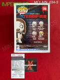 MCLAIN_034 - Terrifier 1749 Little Pale Girl Funko Pop! (IMPERFECT) Autographed By Amelie McLain