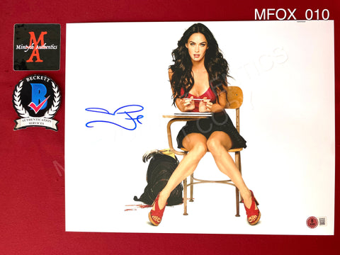 MFOX_010 - 11x14 Photo Autographed By Megan Fox