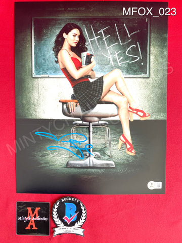 MFOX_023 - 11x14 Photo Autographed By Megan Fox