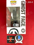 MIKEY_005 - Ghost Face 1607 Ghost Face Funko Pop! Autographed By Mikey Madison