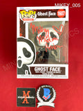 MIKEY_005 - Ghost Face 1607 Ghost Face Funko Pop! Autographed By Mikey Madison