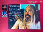 MOSELEY_100 - 11x14 Photo Autographed By Bill Moseley