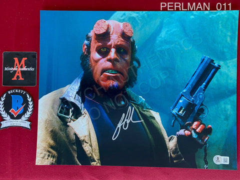 PERLMAN_011 - 11x14 Photo Autographed By Ron Perlman