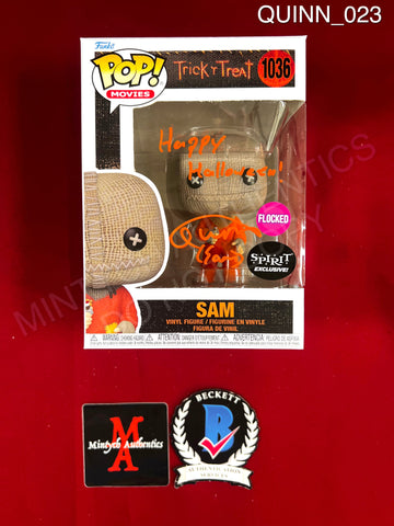 QUINN_023 - Trick 'r Treat 1036 Sam Funko Pop! Autographed By Quinn Lord