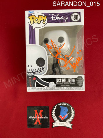 SARANDON_015 - Disney 1381 Jack Skellington Funko Pop! Autographed By Chris Sarandon