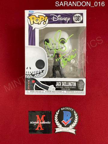 SARANDON_016 - Disney 1381 Jack Skellington Funko Pop! Autographed By Chris Sarandon