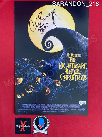 SARANDON_218 - 11x17 Photo Autographed By Chris Sarandon