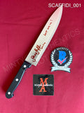 SCAFFIDI_001 - Real 8" Steel Knife Autographed By Samantha Scaffidi