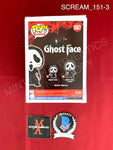 SCREAM_151 - Ghost Face 1607Ê Funko Pop! Autographed By Matthew Lillard & Skeet Ulrich