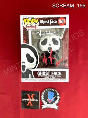 SCREAM_155 - Ghost Face 1607 Funko Pop! Autographed By Matthew Lillard & Skeet Ulrich