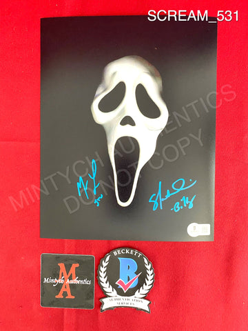 SCREAM_531 - 8x10 Photo Autographed By Matthew Lillard & Skeet Ulrich