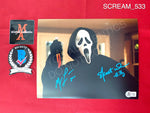 SCREAM_533 - 8x10 Photo Autographed By Matthew Lillard & Skeet Ulrich