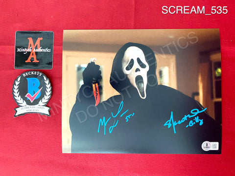 SCREAM_535 - 8x10 Photo Autographed By Matthew Lillard & Skeet Ulrich