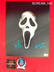 SCREAM_542 - 11x14 Photo Autographed By Matthew Lillard & Skeet Ulrich