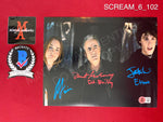 SCREAM_6_102 - 8x10 Photo Autographed By Dermot Mulroney, Liana Liberato, Jack Champion