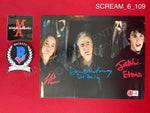 SCREAM_6_109 - 8x10 Photo Autographed By Dermot Mulroney, Liana Liberato, Jack Champion