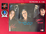 SCREAM_6_136 - 11x14 Photo Autographed By Dermot Mulroney, Liana Liberato, Jack Champion