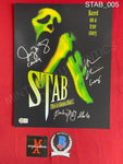 STAB_005 - 11x14 Photo Autographed By Parker Posey, Jenny McCarthy & Heather Graham