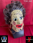 TCM_043 - Leatherface Trick or Treat Studios Mask Autographed By (6) Teri McMinn, Ed Neal, Allen Danzinger, William Vail, John Dugan, Ed Guinn