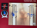 TERRIFIER_734 - 8x10 Photo Autographed By Alexa Blair Roberston & Mason Mecartea