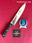 THORNTON_058 - Real 8" Steel Knife Autographed By David Howard Thornton