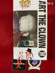 THORNTON_234 - Terrifier 1592 Art The Clown (Bloody) Funko Pop! Autographed By David Howard Thornton