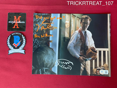 TRICKRTREAT_107 - 8x10 Photo Autographed By Quinn Lord & Dylan Baker