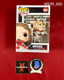 WEIR_002 - Abigail 1582 Abigail Pop Funko Pop! Autographed By Alisha Weir