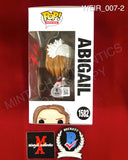 WEIR_007 - Abigail 1582 Abigail Pop Funko Pop! Autographed By Alisha Weir