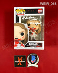 WEIR_018 - Abigail 1582 Abigail Pop Funko Pop! Autographed By Alisha Weir