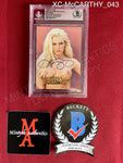 XC-McCARTHY_043 - 1998 Playboy Best of Jenny McCarthy Play Time Trading Card (Slabbed) Autographed By Jenny McCarthy